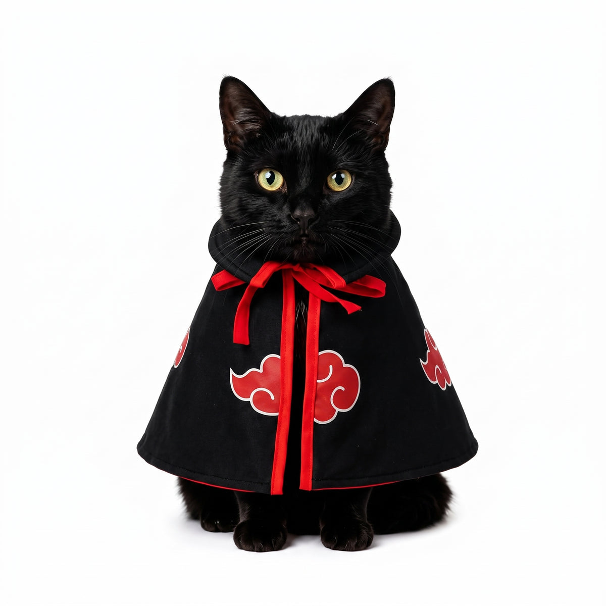 Capa Akatsuki para gatos